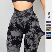 Load image into Gallery viewer, Women's Seamless Tie Dye Leggings | Unique Design | Comfortable Material