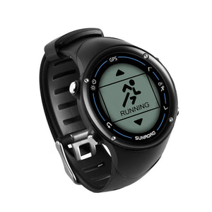 Sunroad Ironman GPS Sports Watch | GPS Positioning | Compass| Photoelectric Heart Rate Monitor | Fitness Tracking