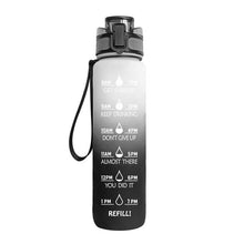 Load image into Gallery viewer, Motivational 1L Water Bottle for Boosting Daily Water Intake | BPA-Free Tritan Plastic | Removable Strainer | Easy to Clean | Ideal Gift Choice
