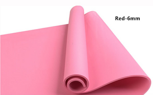 Super Soft EVA Yoga Mat 6mm | High Elasticity & Cushioning | Anti-Skid | Various Colors