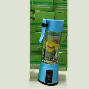 Powerful USB Rechargeable Portable Blender | 6 Blades | Easy Cleaning | Food-Grade Materials | 380ML Capacity