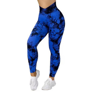 Women's Seamless Tie Dye Leggings | Unique Design | Comfortable Material