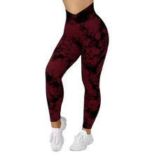 Load image into Gallery viewer, Women&#39;s Seamless Tie Dye Leggings | Unique Design | Comfortable Material
