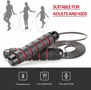 SOMA Fit Speed Skipping Rope | 3m Adjustable | High Intensity Cardio Workout | Improve Coordination and Burn Calories!