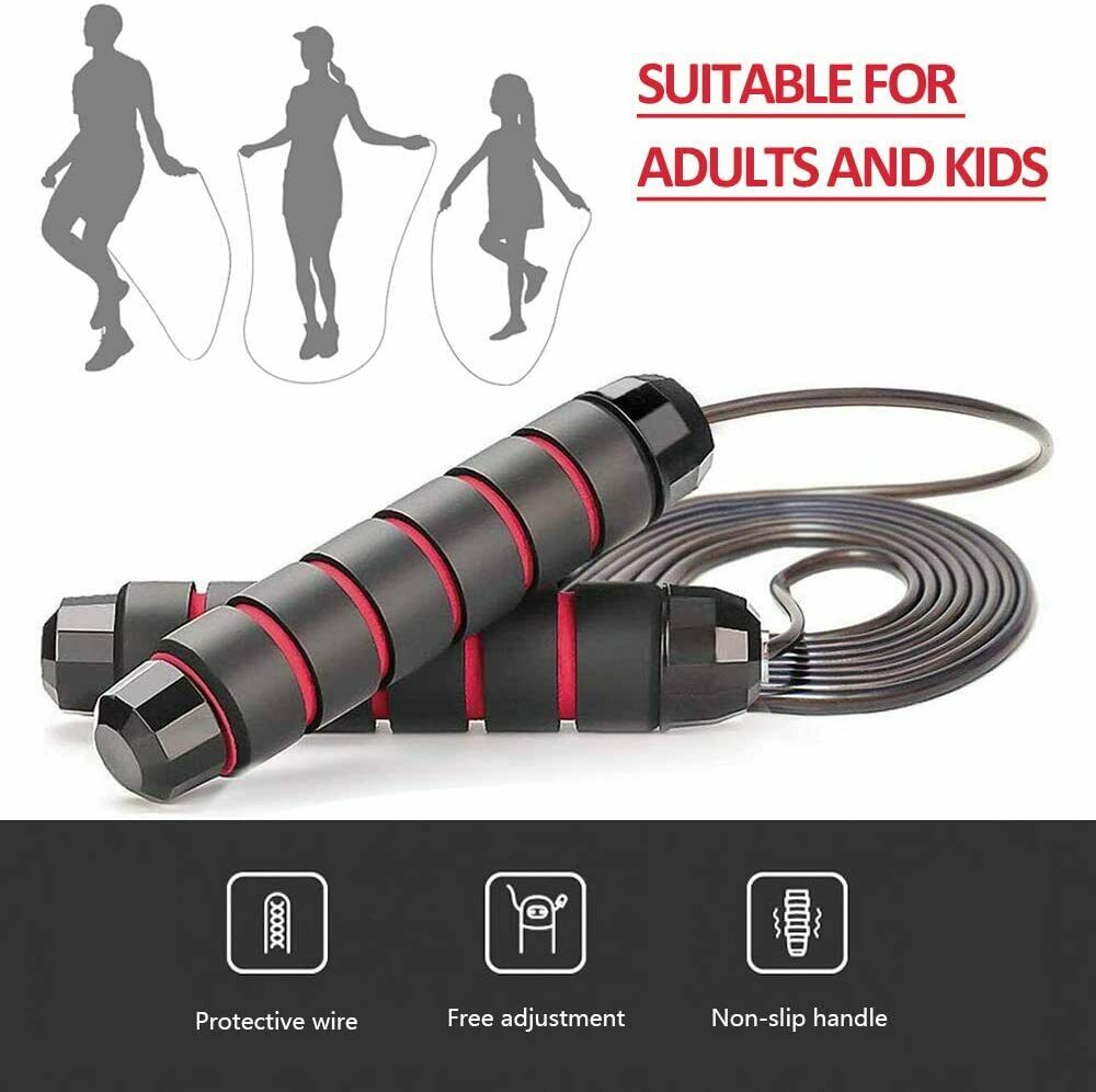 SOMA Fit Speed Skipping Rope | 3m Adjustable | High Intensity Cardio Workout | Improve Coordination and Burn Calories!