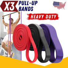 Load image into Gallery viewer, Enhance Your Home Workouts with our 3 Piece SOMA Power Resistance Bands | 208cm Circumference | Variable Resistance Levels | Suitable for Men and Women
